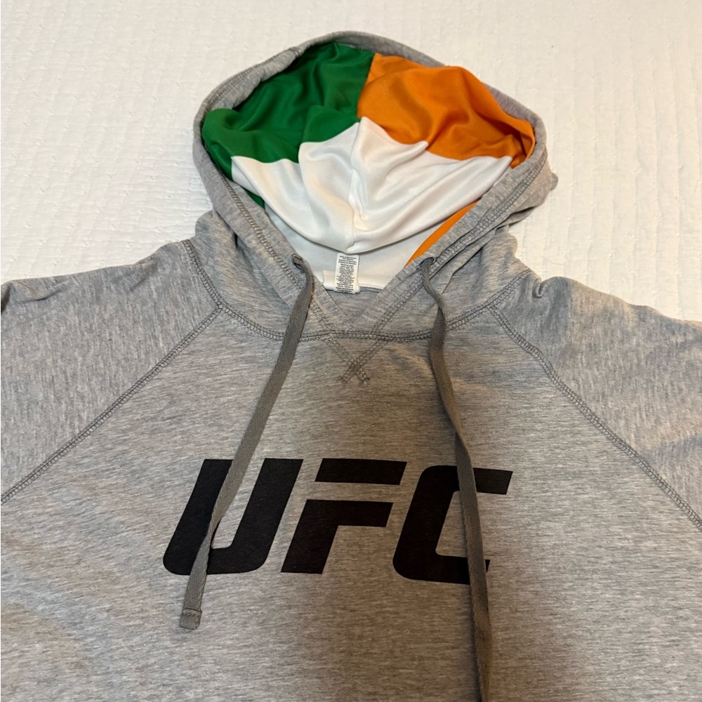 UFC 229 Mcgregor vs. Khabib grey hoodie